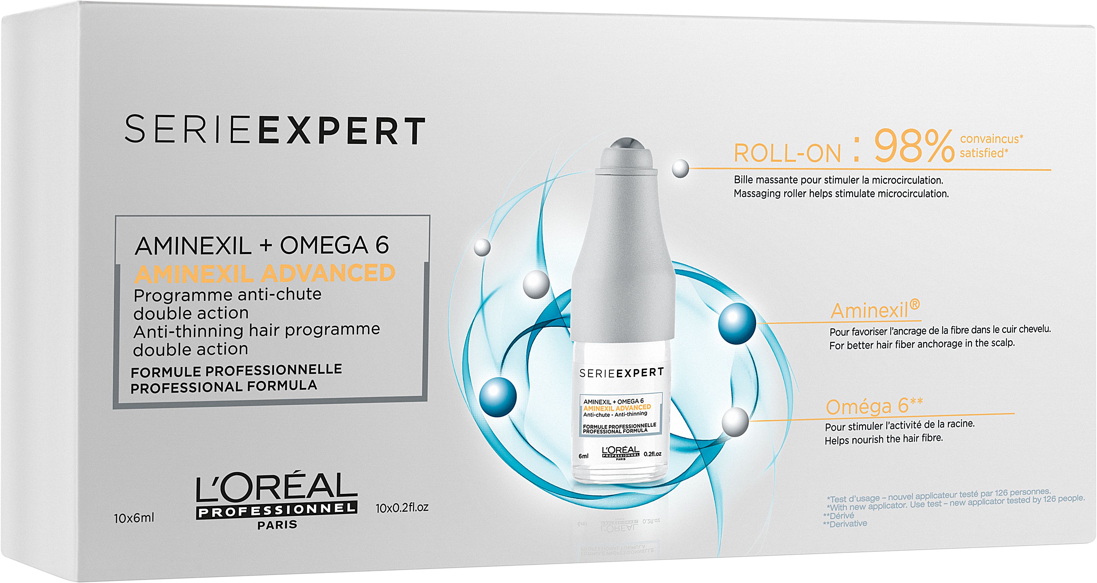 Лореаль от выпадения волос. L`Oreal Professionnel serie Expert Aminexil Advanced 42*6 мл. Ампулы против выпадения волос l`Oreal Professionnel serie Expert Aminexil Advanced 10*6 мл. Лореаль ампулы против выпадения. Loreal Scalp Advanced.